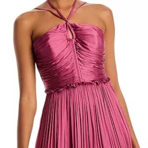 Aqua Hot Pink Formal Dress